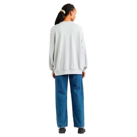 Levi's Women's Grey Graphic Prism Sweatshirt in XS (Oversized) - Picture 2 of 8